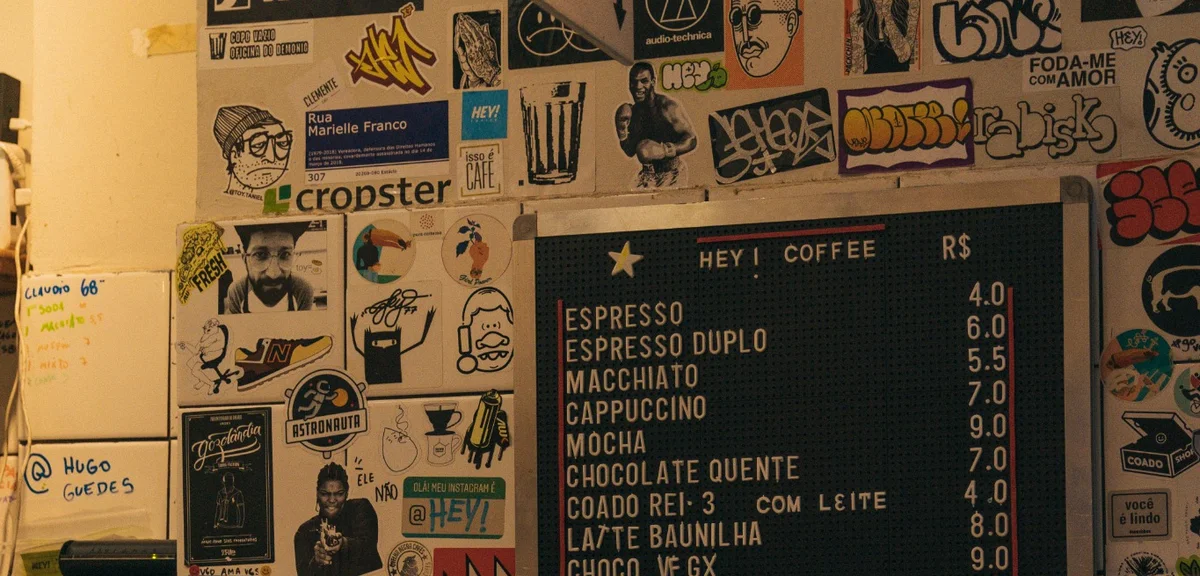 Café menu detail